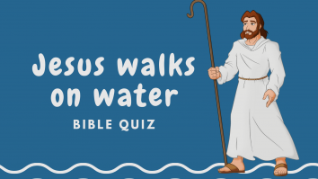 Jesus Walks On Water Bible Quiz