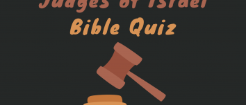 Judges of Israel Bible Quiz