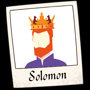 King Solomon from the Bible
