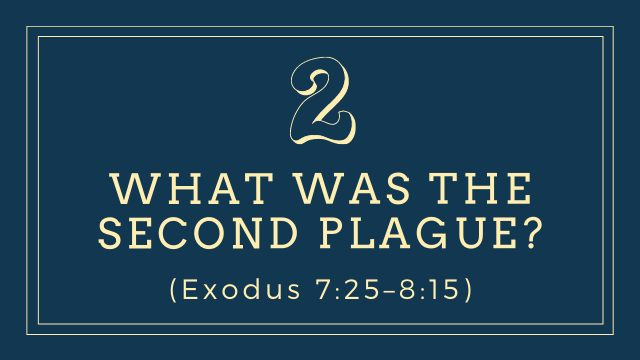 What was the second plague? (Exodus 7:25–8:15)