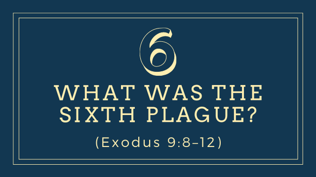 What was the sixth plague? (Exodus 9:8–12)