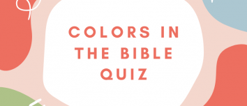 Colors In The Bible Quiz